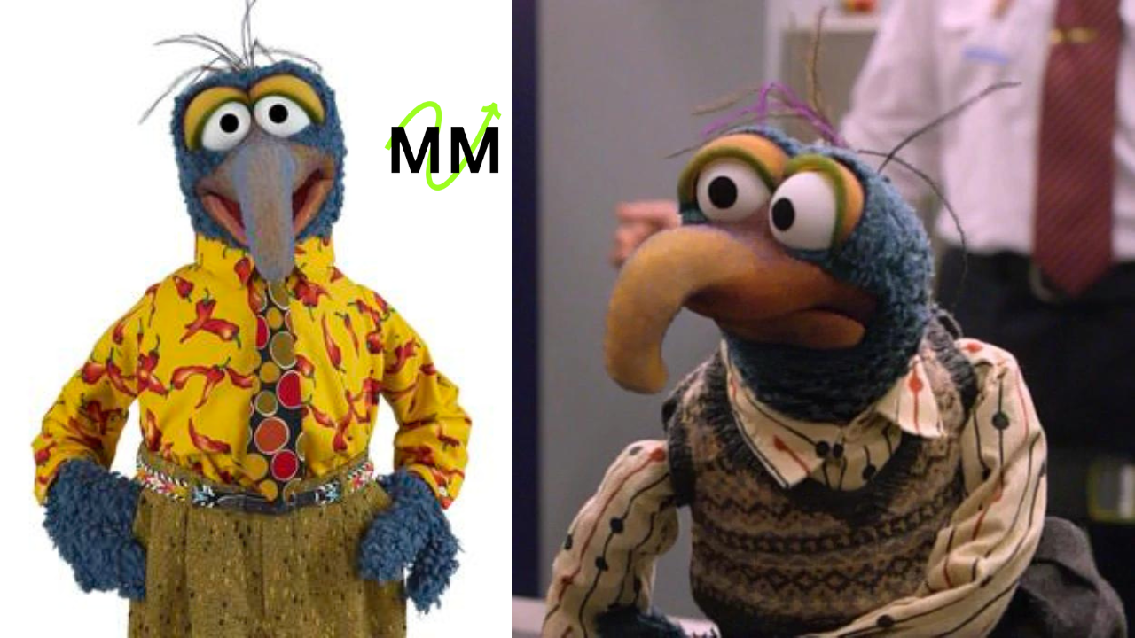 Muppet with Long Hooked Beak