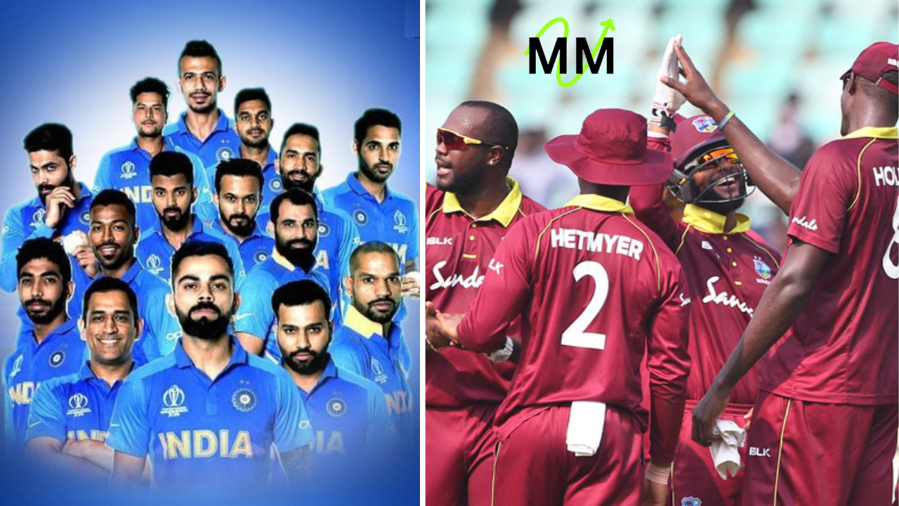 India National Cricket Team vs West Indies Cricket Team Timeline