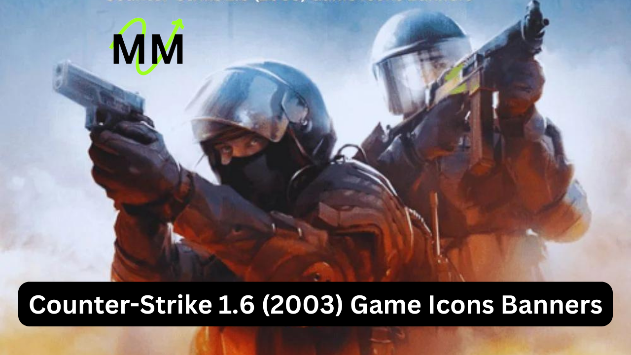 Counter-Strike 1.6 (2003) Game Icons Banners