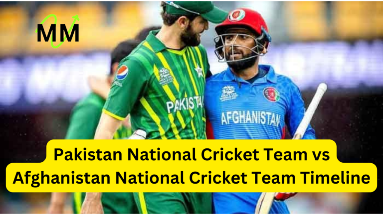 Pakistan National Cricket Team vs Afghanistan National Cricket Team Timeline