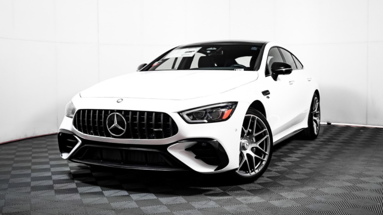 White Mercedes