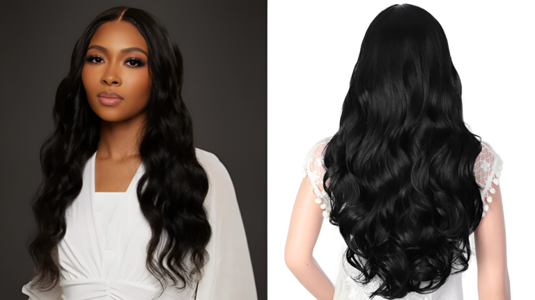 human hair lace front wigs